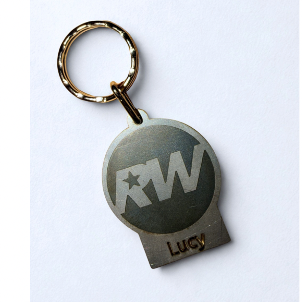 Robbie Personalised Keyring