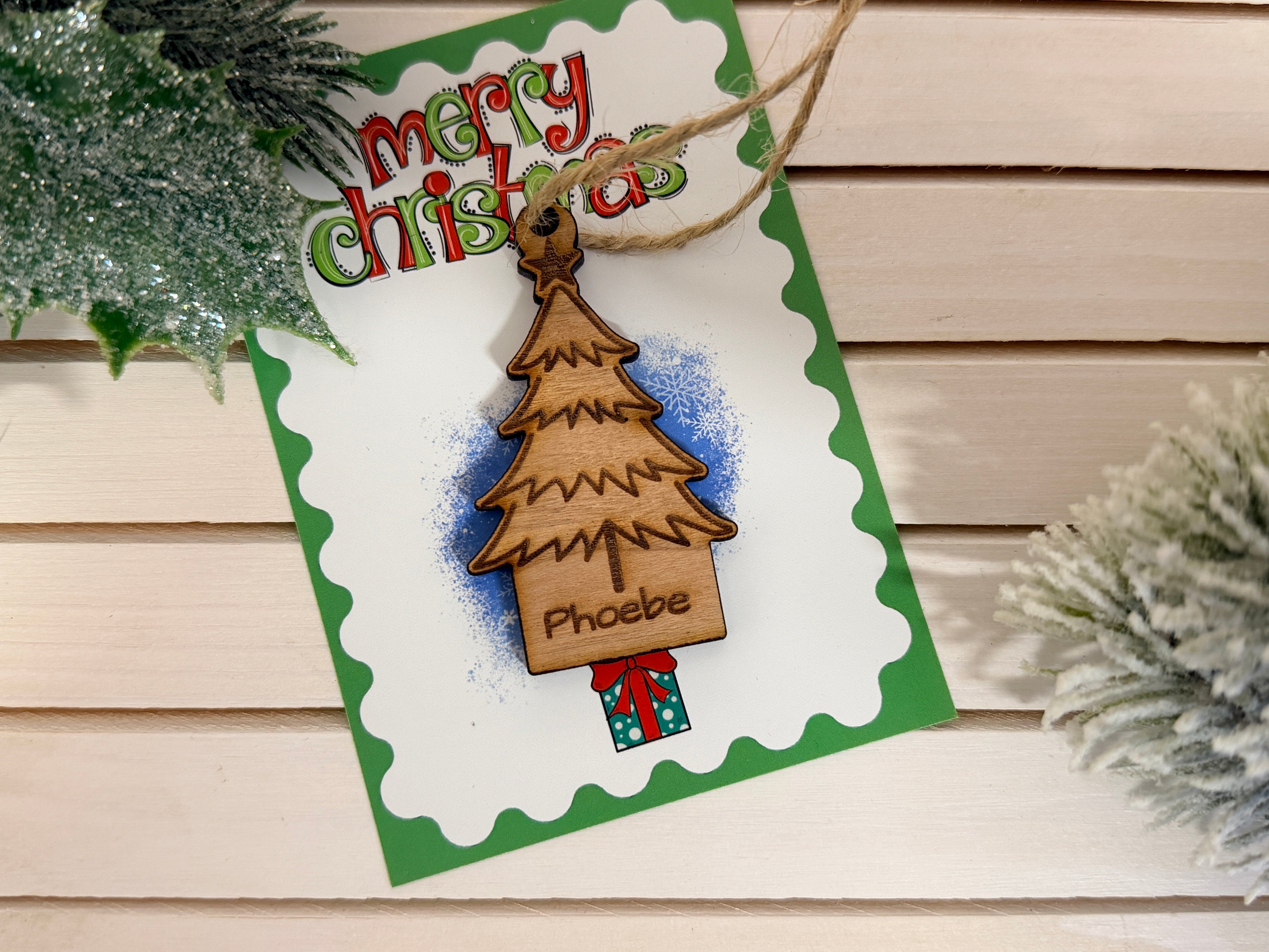 Wooden Christmas Tree
