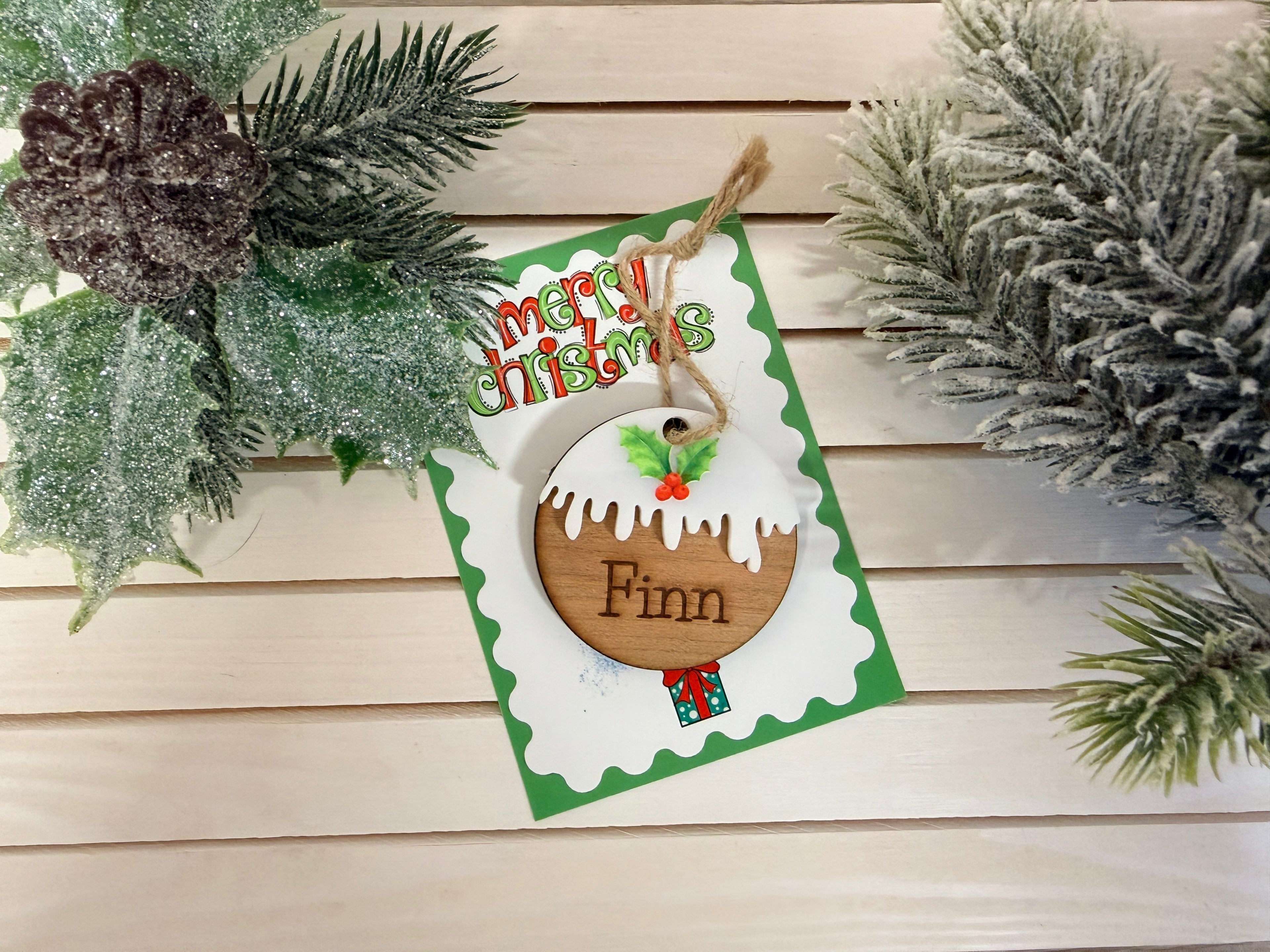Christmas Pudding Bauble