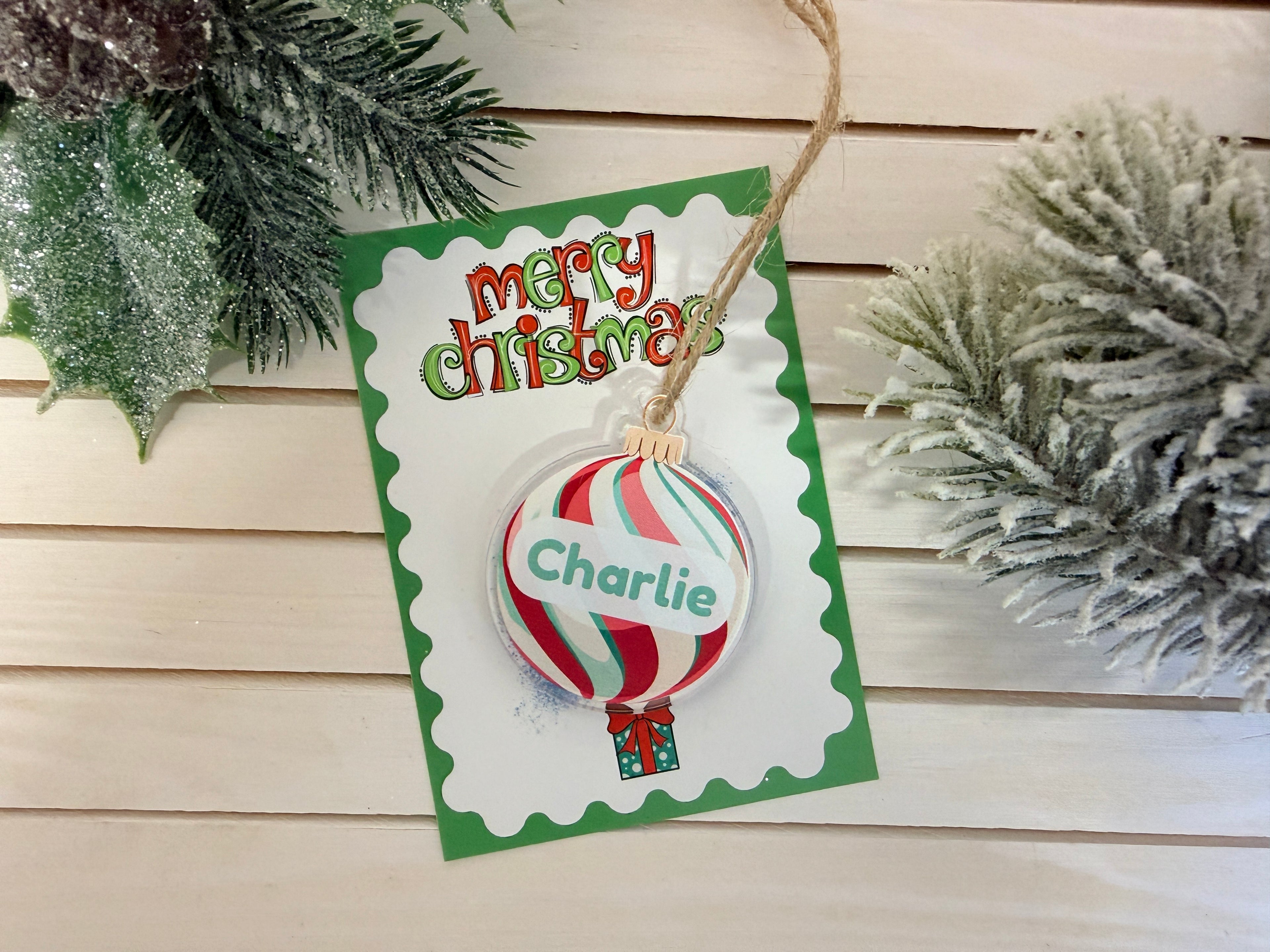 Coloured Baubles