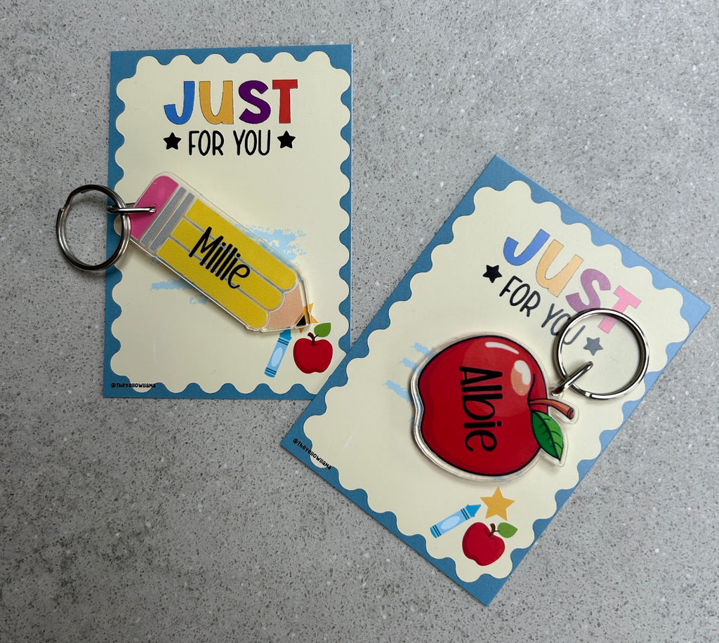 Coloured Pencil Keyring