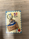 School logo keyrings