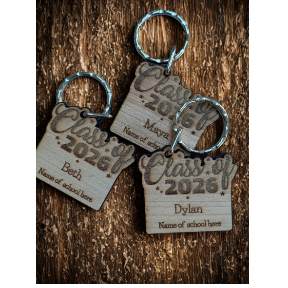 Class of 2026 keyring