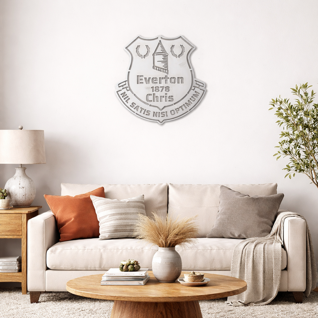 Everton wall hanging